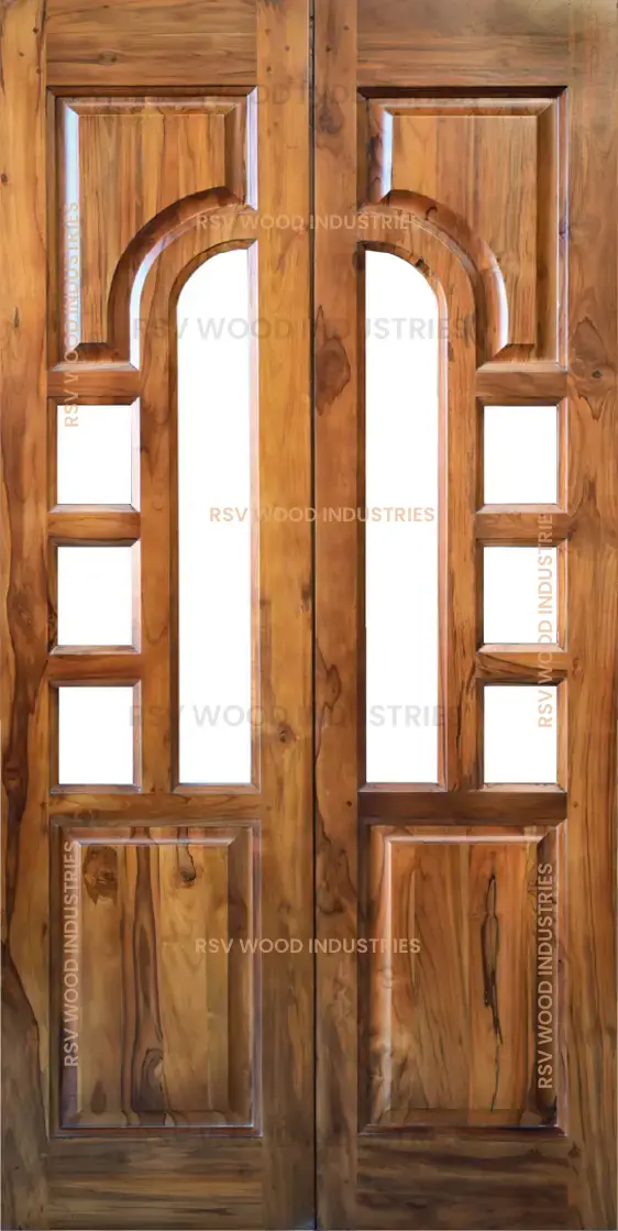 wooden double door manufacturer baroda